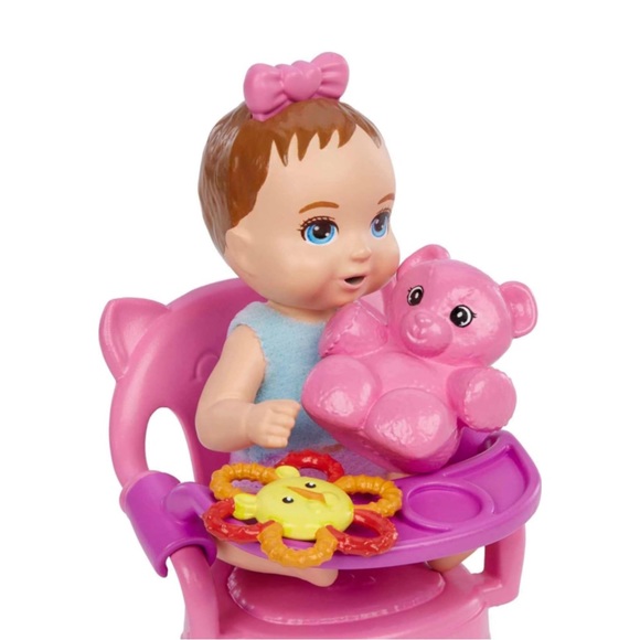 Barbie Skipper Babysitter First Tooth Baby Doll And Accessories - Picture 5 of 6